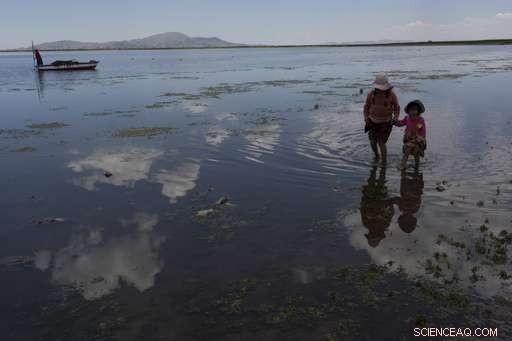 Peruvian Sacred Lake Marred by Trash: Incans  Revered Lake Faces Environmental Crisis