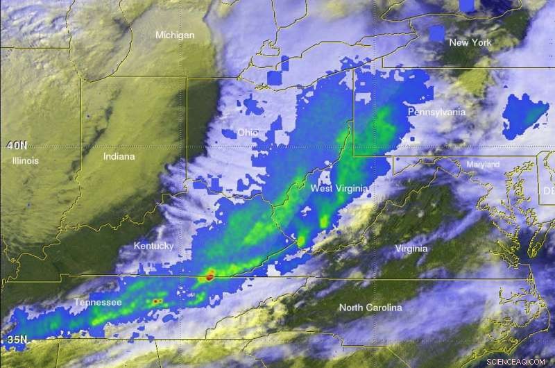 NASA Uses GPM Satellite to Study Deadly Spring‑Season Storms
