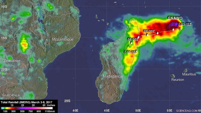 NASA Analyzes Satellite Data of Cyclone Enawo’s Passage Over Madagascar