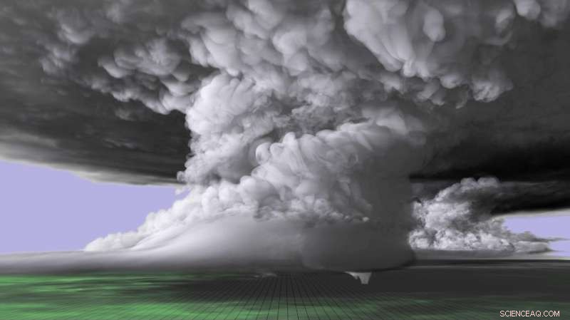 Scientists Use Supercomputer to Simulate Tornado Dynamics