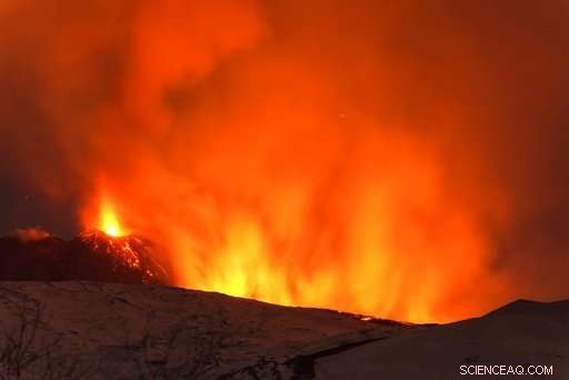 Mount Etna Eruption Injures 10 Residents in Italy