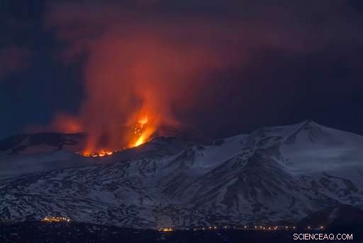 Mount Etna Eruption Injures 10 Residents in Italy