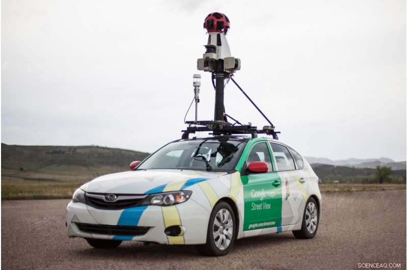 Google Street View Cars Detect Urban Methane Leaks
