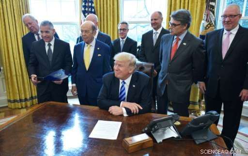Trump Grants Final Green Light to Keystone XL Pipeline, Promising a Boost in U.S. Jobs