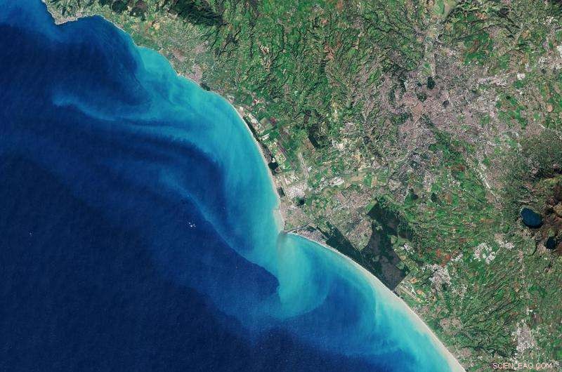 Rome from Above: High-Resolution Copernicus Sentinel‑2A Satellite View