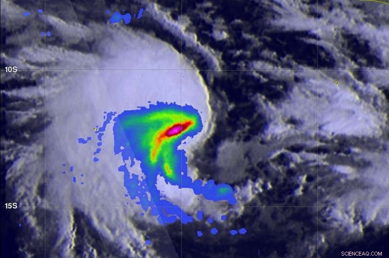 NASA Records Heaviest Rainfall in Tropical Cyclone Caleb