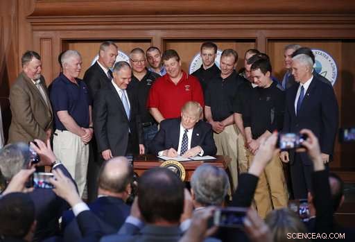 Trump Rejects Obama‑Era Clean Energy Initiative, Supports Coal