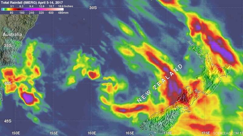 NASA Investigates New Zealand’s Heavy Rainfall as Cyclone Cook’s Remnants Shift