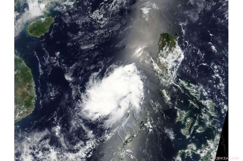 NASA Detects Remnants of Tropical Cyclone 02W in the South China Sea