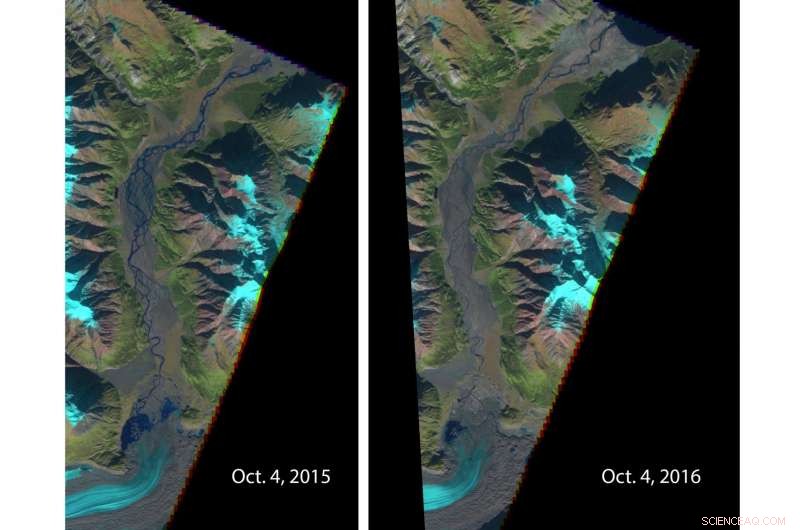 Yukon Glacier Retreat Severs Slims River, Highlighting Climate Impact