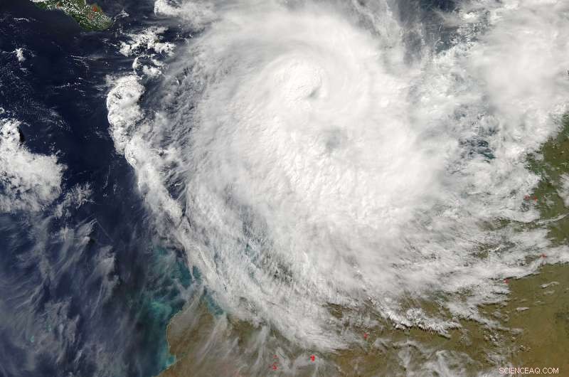 NASA Tracks Intensifying Tropical Cyclone Frances Near Australia