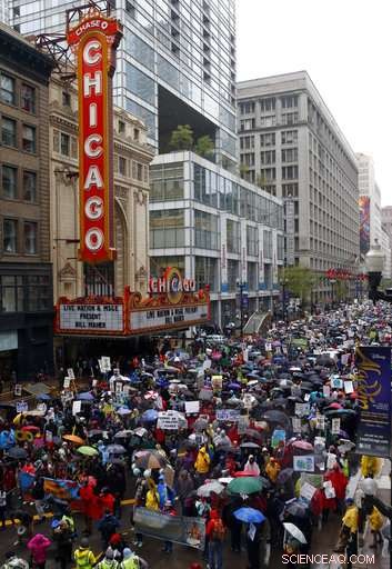 Thousands Brave Harsh Weather to Protest Trump’s Climate Policies Nationwide