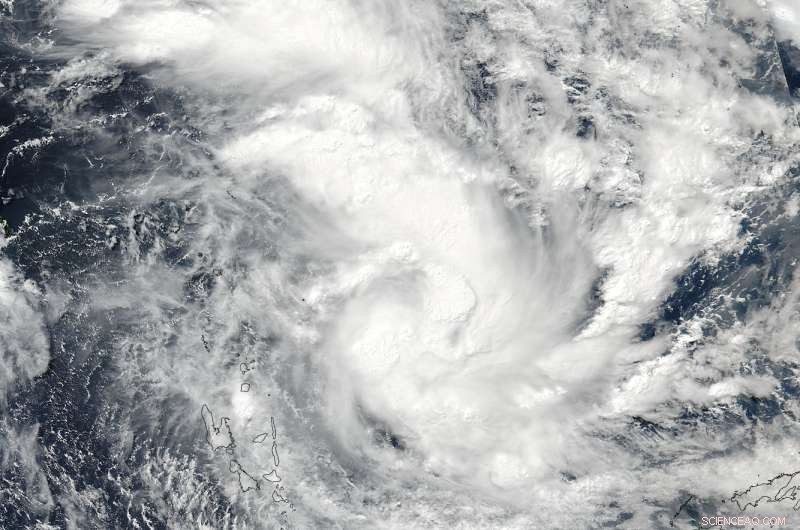Suomi NPP Satellite Detects Formation of Tropical Cyclone Donna
