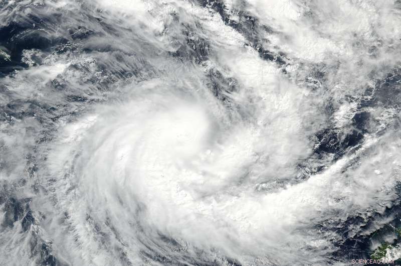 NASA Uses Satellite Data to Track Rainfall Rates in Tropical Cyclone Donna