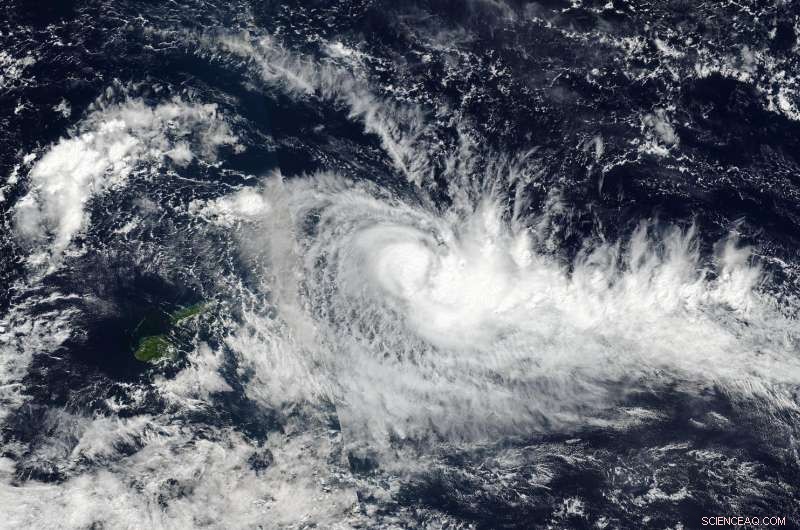NASA Detects New Tropical Cyclone Ella Near Fiji