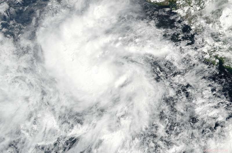 NASA Detects Earliest Eastern Pacific Tropical Storm in Satellite Record
