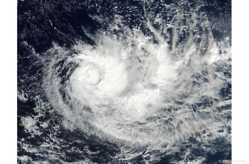 NASA Satellite Captures Stunning Image of Tropical Cyclone Ella