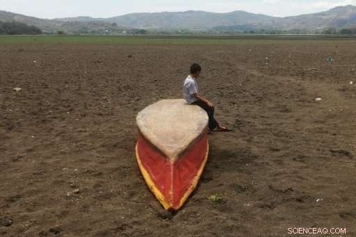 Lake Atescatempa in Guatemala Dwindles, Highlighting Climate Change Threat