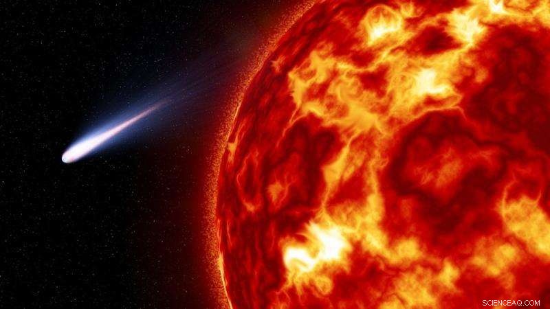 Study Reveals Comets Supplied Earth s Atmosphere