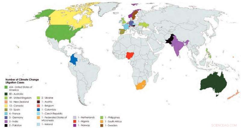 Global Study Reveals Rapid Surge in Climate Change Litigation