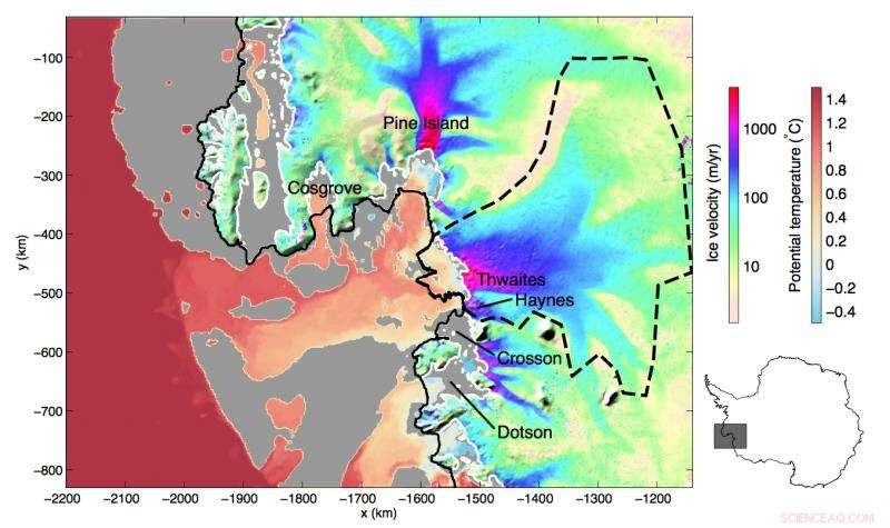 NASA Study Reveals Slower Than Expected Ice Loss at Thwaites Glacier
