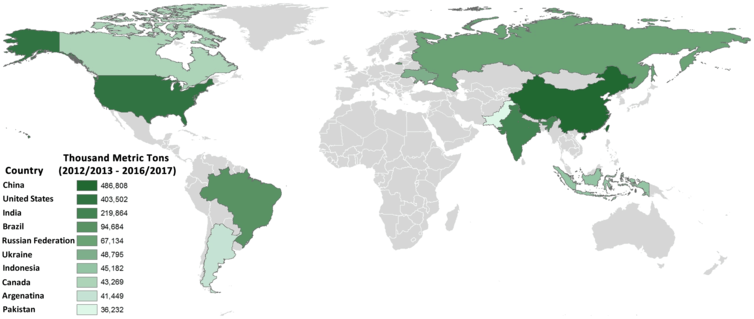 The Global Consequences of a Simultaneous Failure of Major Food Crops