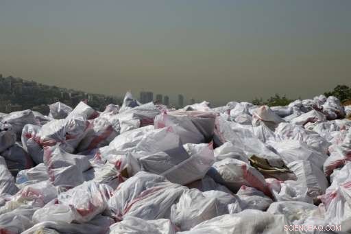 Lebanon Sees Massive Garbage Dumping Off Beirut Coast, Triggering Public Outrage