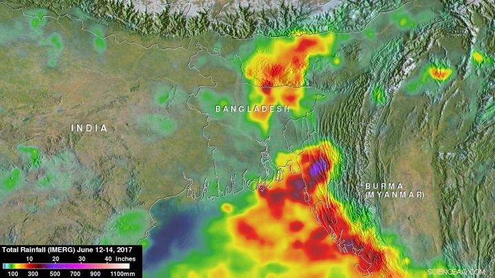 NASA s IMERG Reveals Severe Rainfall Over Bangladesh – A Detailed Analysis