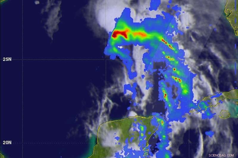 NASA Investigates Possible Tropical Storm Threatening Gulf States