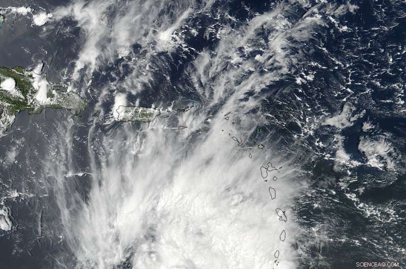 NASA Satellite Captures Final Glimpse of Tropical Storm Bret