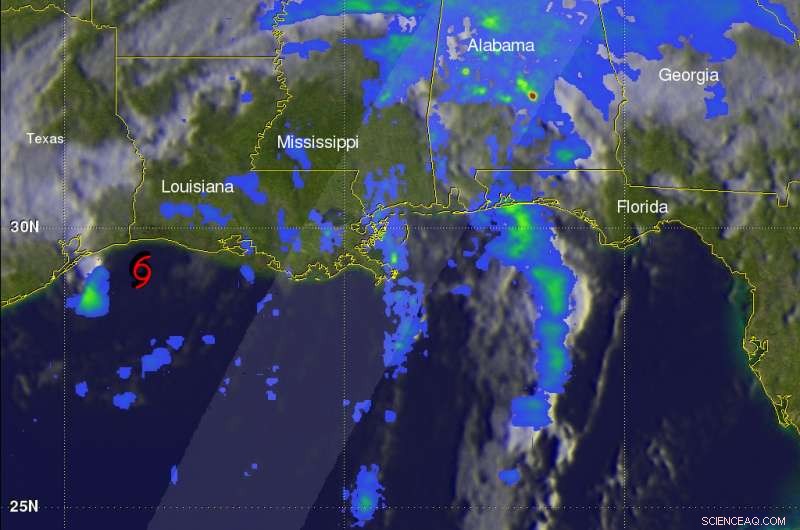 NASA’s Infrared and Radar Observations Reveal Tropical Storm Cindy’s Path and Intensity