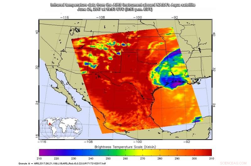 NASA’s Infrared and Radar Observations Reveal Tropical Storm Cindy’s Path and Intensity