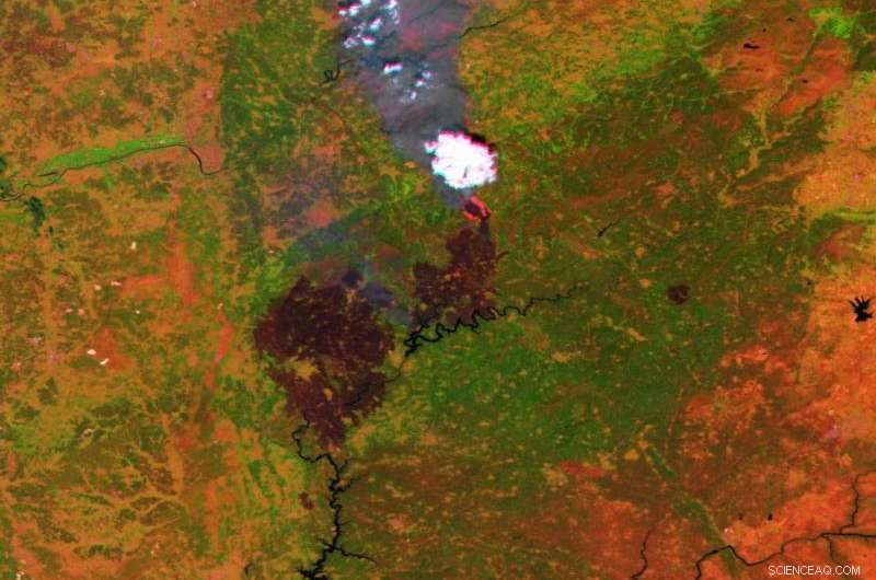 ESA s Proba‑V Satellite Captures Portugal’s Pedrógão Grande Forest Fire