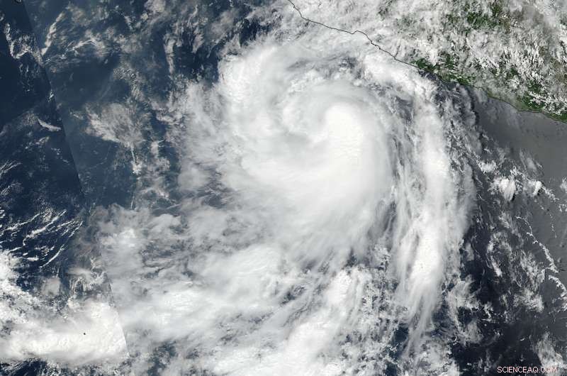 NASA Tracks Rapid Formation of Hurricane Dora
