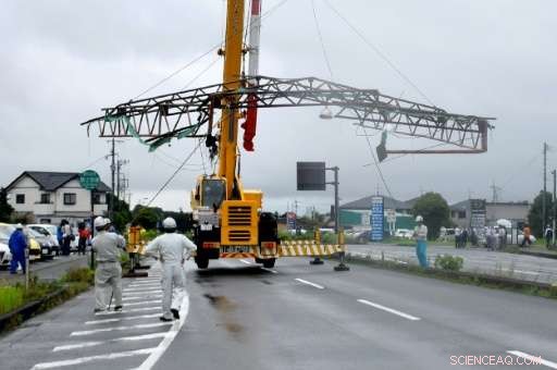 Typhoon Hits Japan: Flights Grounded, Three Injured