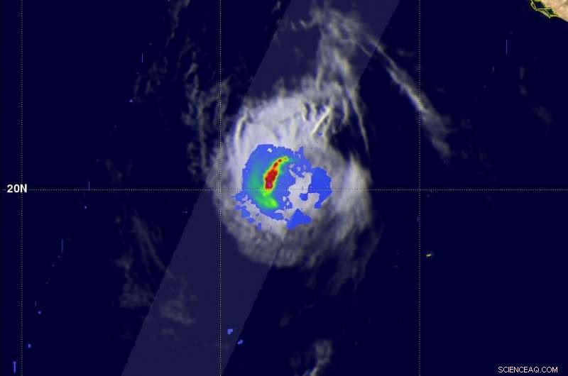 NASA Reports Declining Rainfall in Weakening Tropical Storm Eugene
