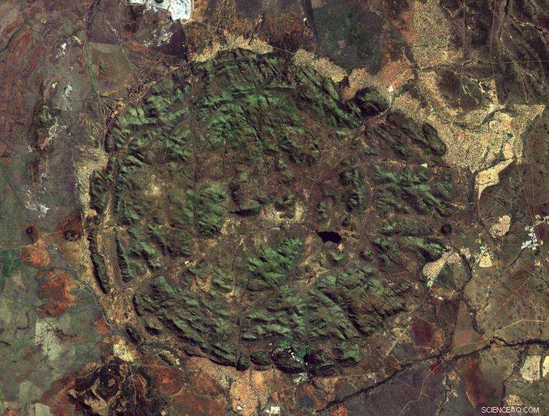 Pilanesberg, South Africa: A Geologic Marvel Captured by Sentinel‑2