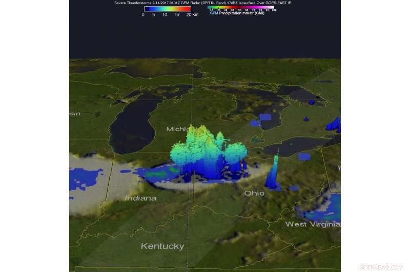 NASA Examines Record Midwestern Heavy Rainfall and Severe Storms