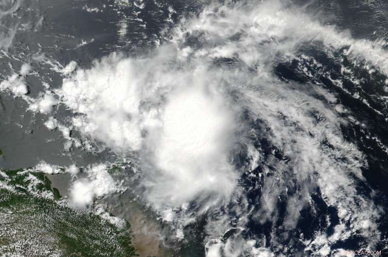 NASA Captures Heavy Pre‑Tropical Cyclone Don in Declining Phase