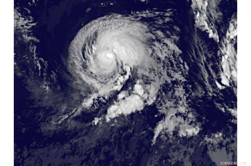 NASA Reports Strengthening of Tropical Storm Irwin