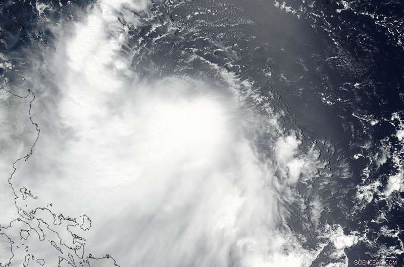 NASA‑NOAA Satellite Detects Shearing of Tropical Storm Nesat
