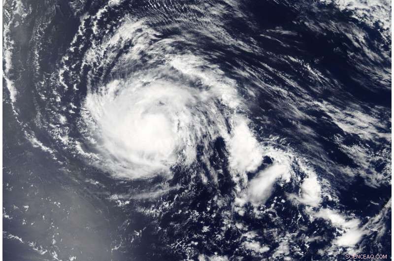 NASA s Aqua Satellite Tracks Typhoon Noru Across the Northwestern Pacific