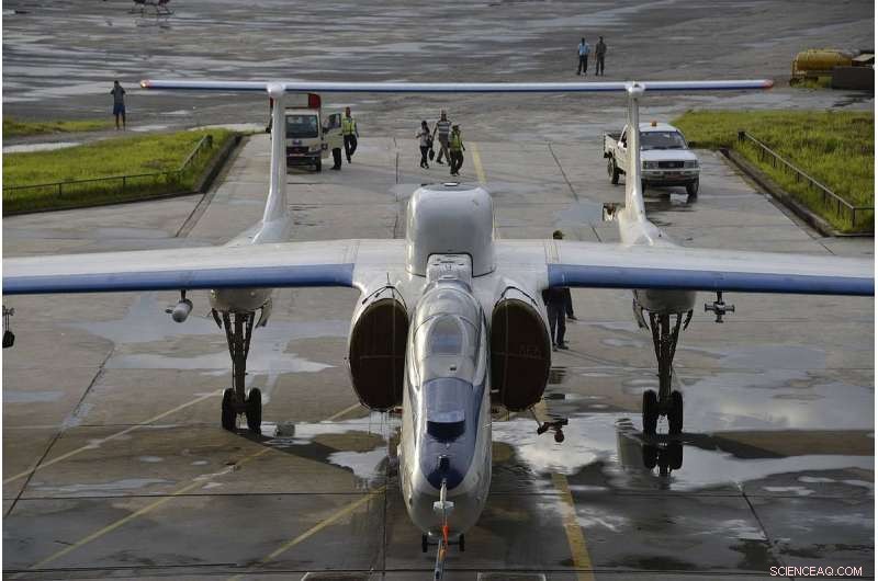 High‑Altitude Research Aircraft Investigates Upper Levels of the Asian Monsoon