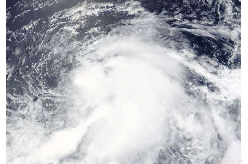 NASA Satellite Images Capture Formation of Tropical Depression 13W