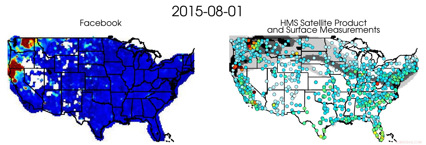 Wildfire Smoke Triggers a Surge in Social Media Activity