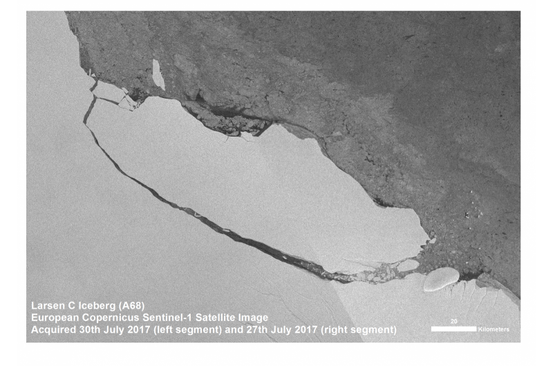 Larsen-C Iceberg Breakaway: Latest Update on Antarctic Peninsula s Ice Shelf Loss