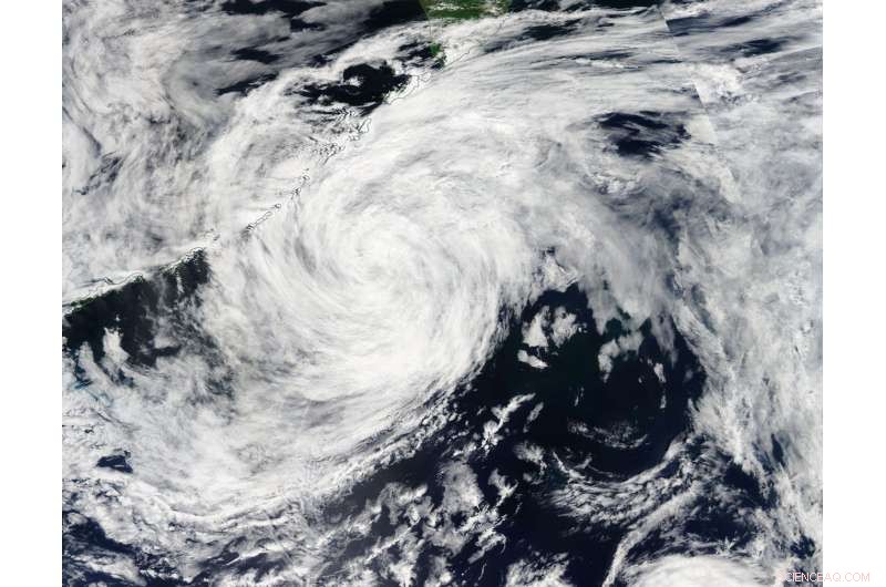 NASA Detects Extra‑Tropical Depression Nalgae Near Kuril Islands