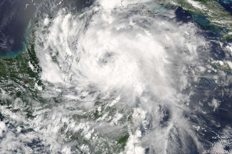 NASA Uses Satellite Data to Quantify Tropical Storm Franklin s Heavy Rainfall