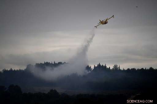 Hundreds Evacuate as Wildfire Escalates in Southern France