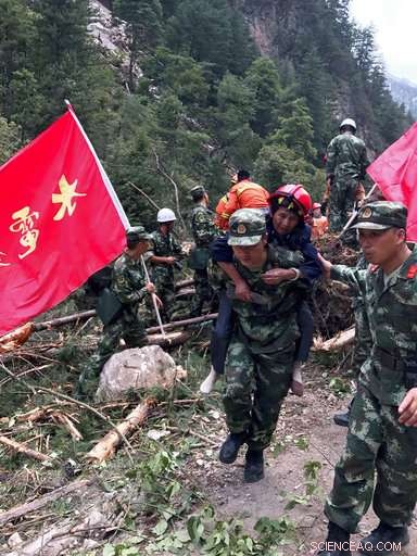 China Reports No Major Collapses After Powerful Sichuan Quake